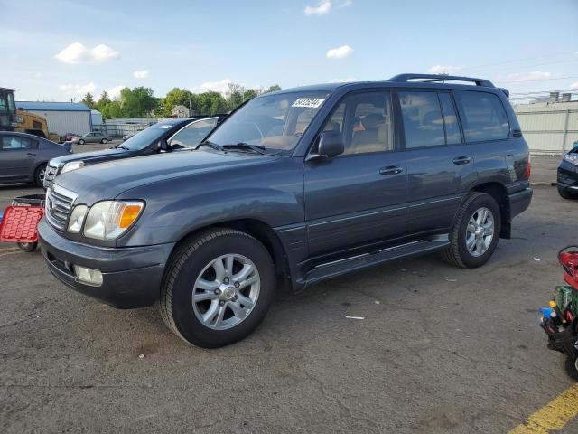 JTJHT00W033530306 - 2003 LEXUS LX 470 GRAY photo 1