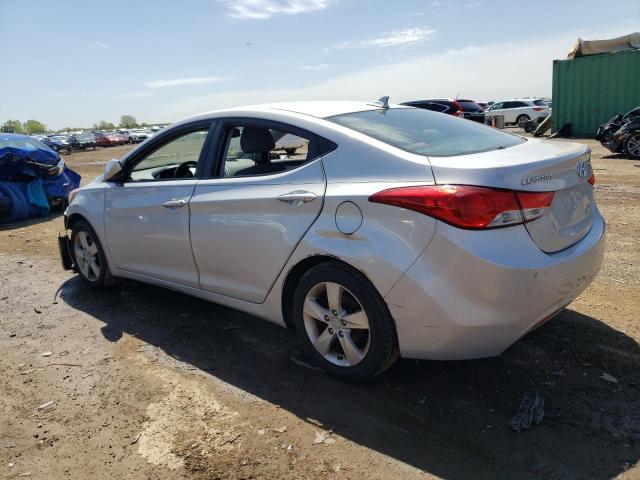 KMHDH4AE7DU653804 - 2013 HYUNDAI ELANTRA GLS SILVER photo 2