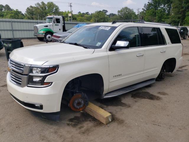 1GNSCCKC2FR173829 - 2015 CHEVROLET TAHOE C1500 LTZ WHITE photo 1