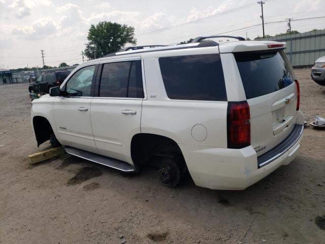 1GNSCCKC2FR173829 - 2015 CHEVROLET TAHOE C1500 LTZ WHITE photo 2