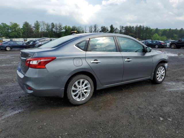 3N1AB7AP5JY295352 - 2018 NISSAN SENTRA S GRAY photo 3