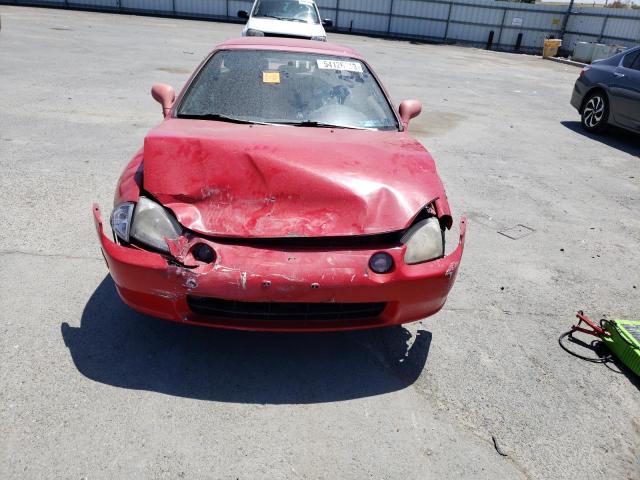 JHMEH6160SS007850 - 1995 HONDA CIVIC DEL SOL SI RED photo 5