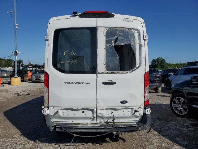 1FTYE2CM1KKB11159 - 2019 FORD TRANSIT T-150 WHITE photo 6