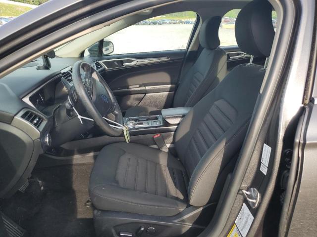 3FA6P0HD6JR229691 - 2018 FORD FUSION SE GRAY photo 7