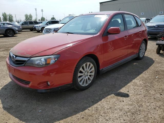 JF1GH6C61AH818789 - 2010 SUBARU IMPREZA 2.5I RED photo 1