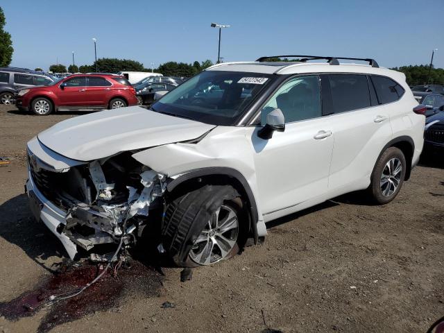 5TDGZRBH5NS252620 - 2022 TOYOTA HIGHLANDER XLE Ağ foto 1