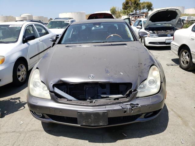 WDDDJ75X66A014071 - 2006 MERCEDES-BENZ CLS 500C GRAY photo 5