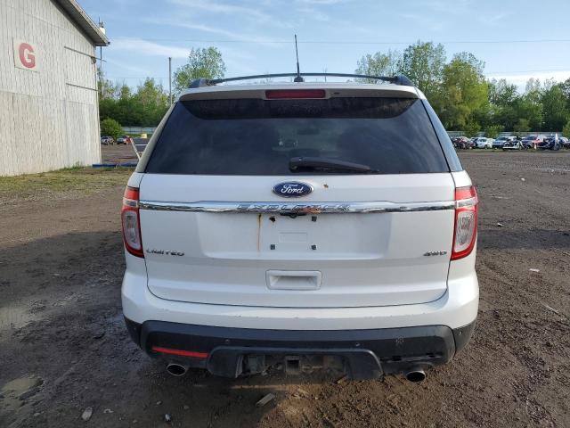 1FMHK8F83BGA14747 - 2011 FORD EXPLORER LIMITED Weiß Foto 6