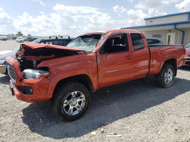 5TFSZ5AN9JX147626 - 2018 TOYOTA TACOMA ACCESS CAB ნარინჯისფერი ფოტო 1