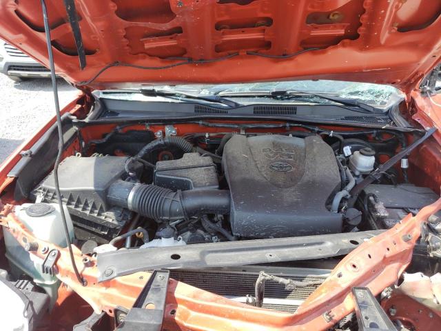 5TFSZ5AN9JX147626 - 2018 TOYOTA TACOMA ACCESS CAB ნარინჯისფერი ფოტო 11