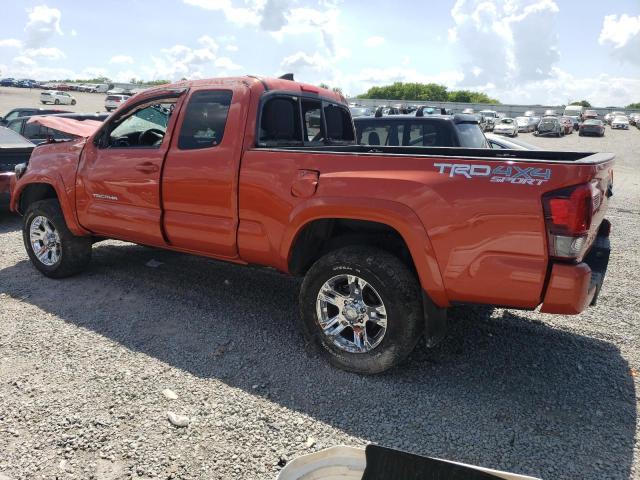 5TFSZ5AN9JX147626 - 2018 TOYOTA TACOMA ACCESS CAB ნარინჯისფერი ფოტო 2