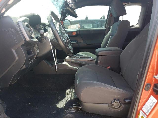 5TFSZ5AN9JX147626 - 2018 TOYOTA TACOMA ACCESS CAB ნარინჯისფერი ფოტო 7