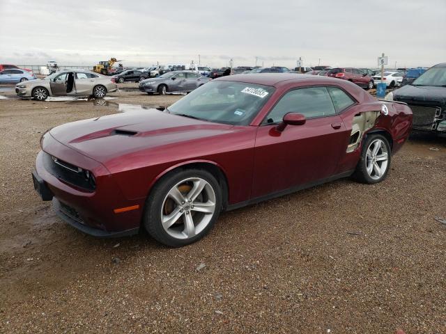 2C3CDZAG4HH638345 - 2017 DODGE CHALLENGER SXT RED photo 1