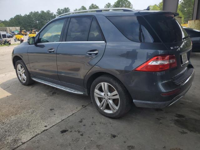 4JGDA5HB2DA212640 - 2013 MERCEDES-BENZ ML 350 4MATIC BLACK photo 2