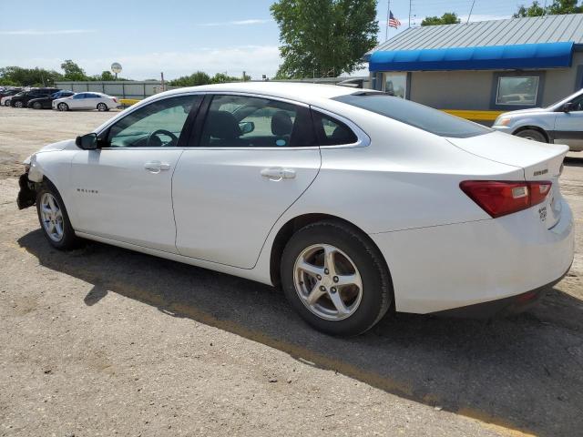 1G1ZC5ST1JF106032 - 2018 CHEVROLET MALIBU LS WHITE photo 2