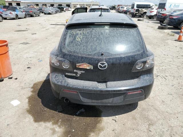 JM1BK344691189911 - 2009 MAZDA MAZDA3 S BLACK photo 6