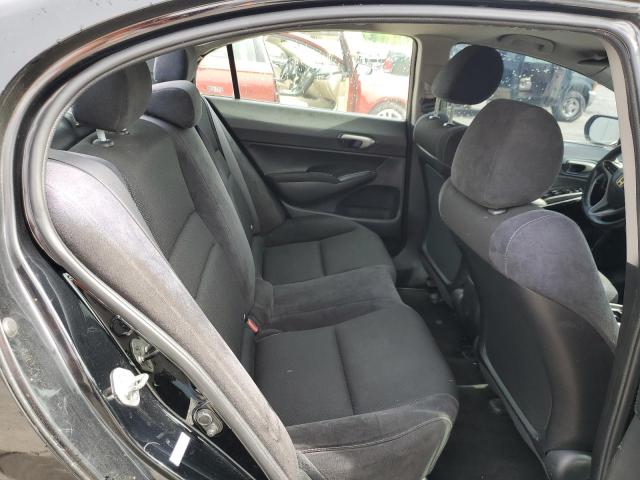 2HGFA16699H535962 - 2009 HONDA CIVIC LX-S BLACK photo 10