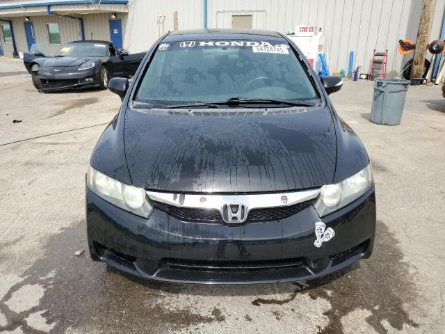 2HGFA16699H535962 - 2009 HONDA CIVIC LX-S BLACK photo 5