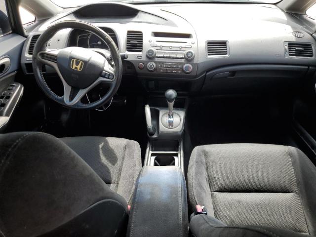 2HGFA16699H535962 - 2009 HONDA CIVIC LX-S BLACK photo 8