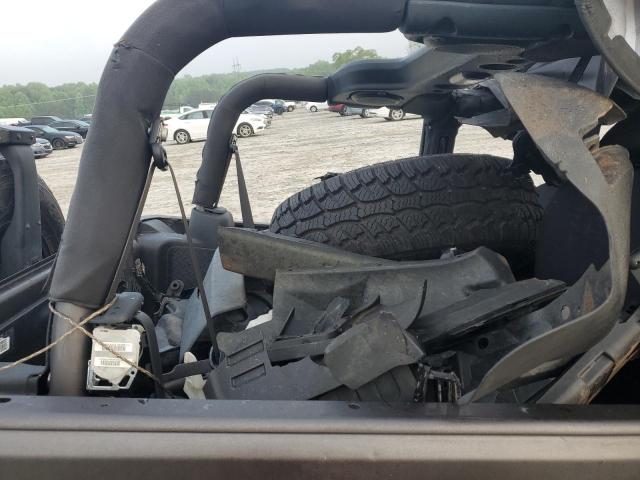 1C4AJWAG5EL299717 - 2014 JEEP WRANGLER SPORT GRAY photo 10