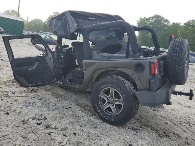 1C4AJWAG5EL299717 - 2014 JEEP WRANGLER SPORT GRAY photo 2