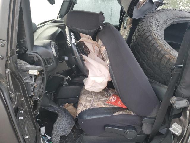 1C4AJWAG5EL299717 - 2014 JEEP WRANGLER SPORT GRAY photo 7