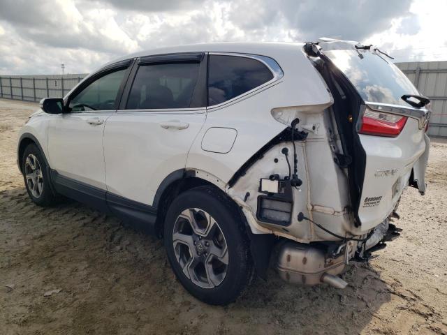 5J6RW1H81KA028256 - 2019 HONDA CR-V EXL WHITE photo 2