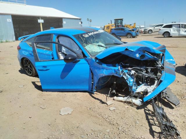 19XFL2H87NE017982 - 2022 HONDA CIVIC SPORT 蓝色 照片 4