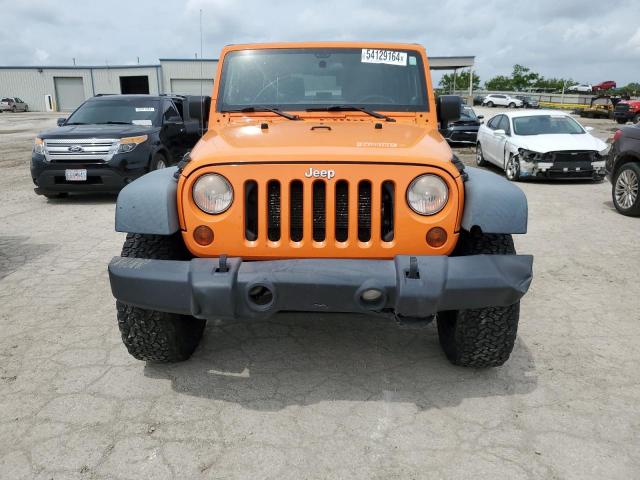 1C4AJWAG5CL217904 - 2012 JEEP WRANGLER SPORT ORANGE photo 5