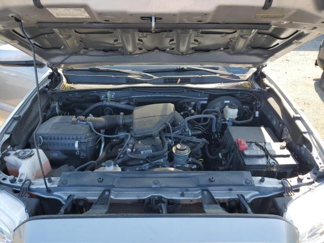 5TFSX5EN0HX054701 - 2017 TOYOTA TACOMA ACCESS CAB ვერცხლისფერი ფოტო 11