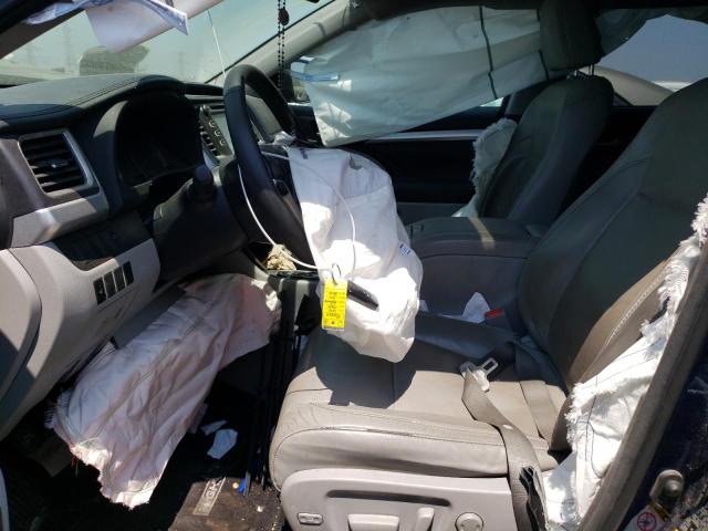 5TDJKRFH5FS204704 - 2015 TOYOTA HIGHLANDER XLE 蓝色 照片 7