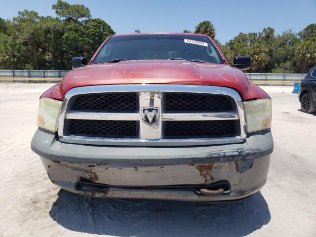 1D7RB1CP8AS104649 - 2010 DODGE RAM 1500 BURGUNDY photo 5