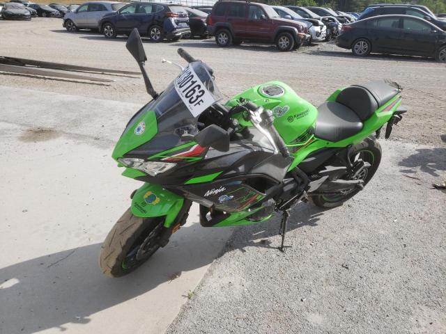 ML5EXER1XPDA81678 - 2023 KAWASAKI EX650 R Жасыл фото 2