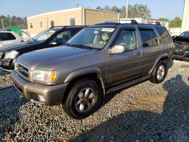JN8DR09XX1W570730 - 2001 NISSAN PATHFINDER LE 金色 照片 1