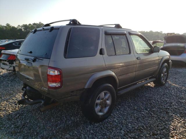 JN8DR09XX1W570730 - 2001 NISSAN PATHFINDER LE 金色 照片 3