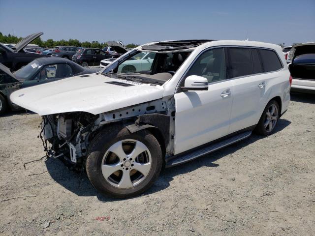 4JGDF6EE5HA803606 - 2017 MERCEDES-BENZ GLS 450 4MATIC WHITE photo 1