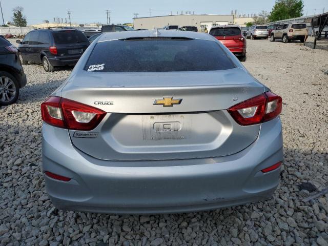 1G1BE5SMXJ7207410 - 2018 CHEVROLET CRUZE LT SILVER photo 6