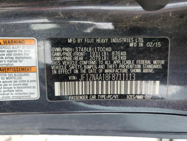 JF1ZNAA18F8711113 - 2015 TOYOTA SCION FR-S 石墨色 照片 12