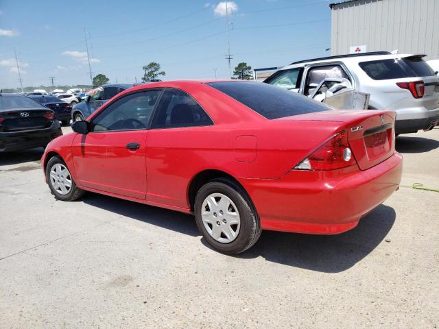 1HGEM22345L076079 - 2005 HONDA CIVIC DX VP Qırmızı foto 2
