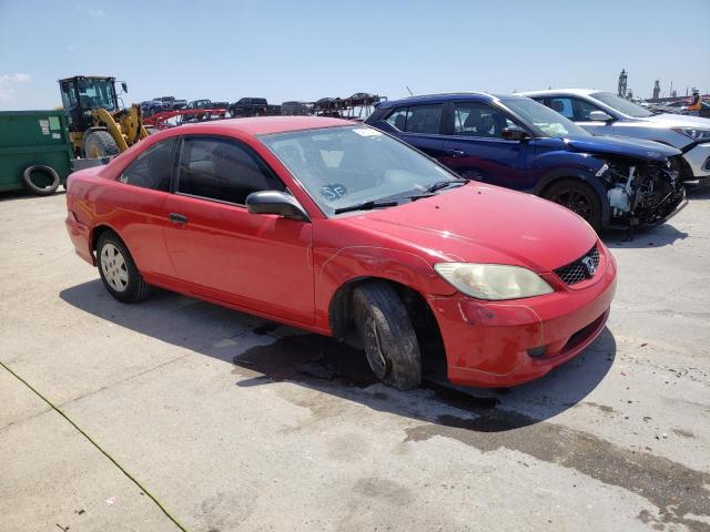 1HGEM22345L076079 - 2005 HONDA CIVIC DX VP Qırmızı foto 4