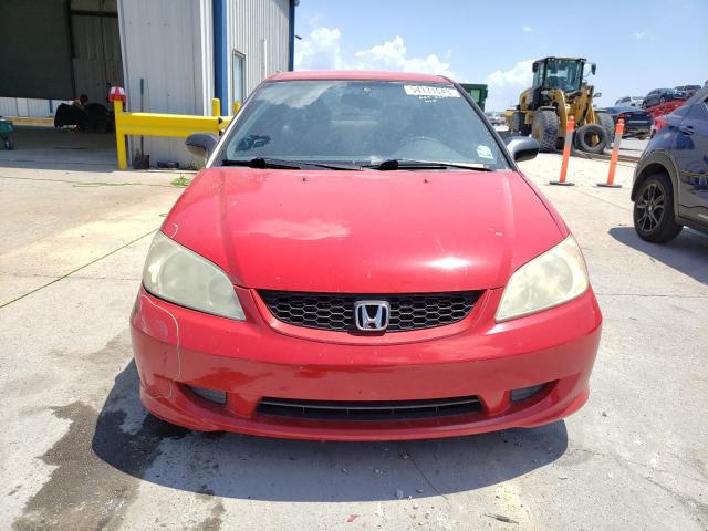 1HGEM22345L076079 - 2005 HONDA CIVIC DX VP Qırmızı foto 5