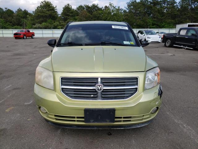 1B3CB3HAXAD567558 - 2010 DODGE CALIBER MAINSTREET GREEN photo 5