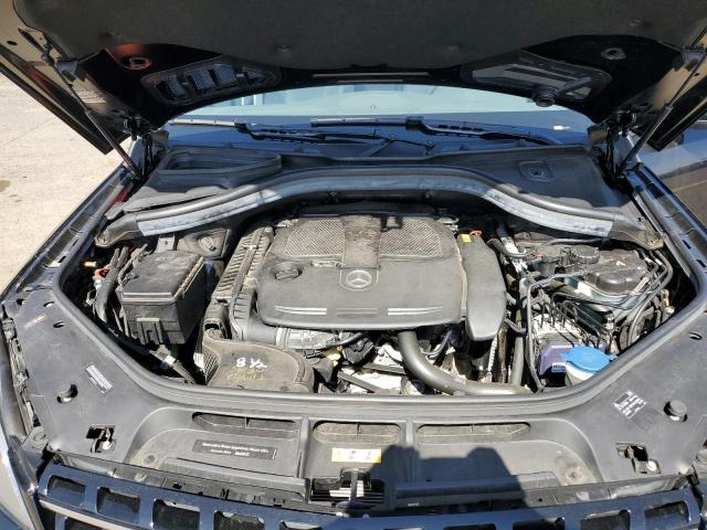 4JGDA5HB0EA381928 - 2014 MERCEDES-BENZ ML 350 4MATIC BLACK photo 12