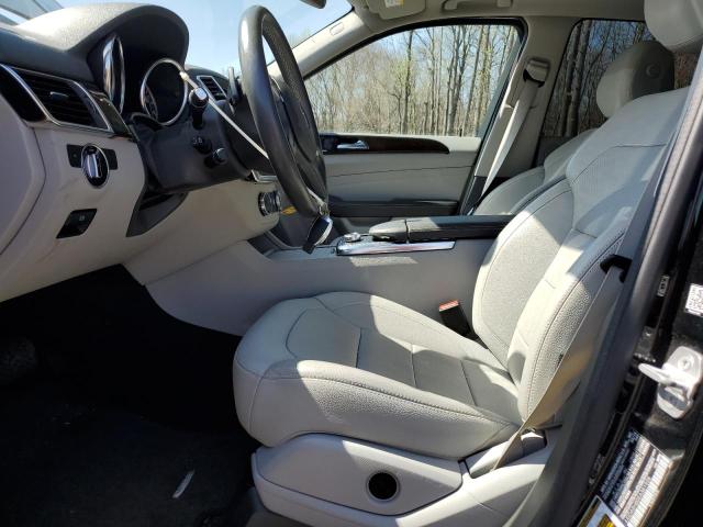 4JGDA5HB0EA381928 - 2014 MERCEDES-BENZ ML 350 4MATIC BLACK photo 7