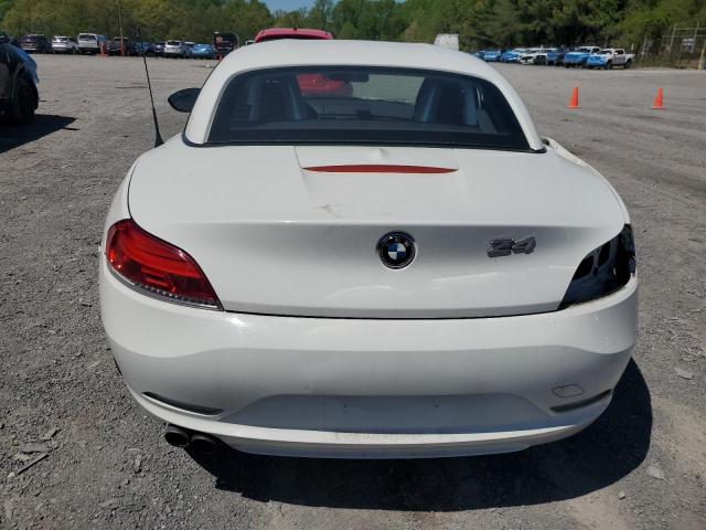 WBALM5C59BE378262 - 2011 BMW Z4 SDRIVE30I WHITE photo 6