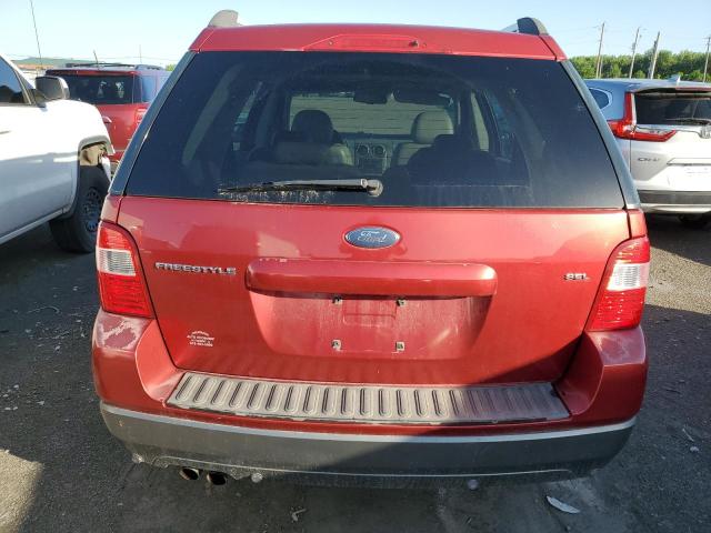 1FMDK02176GA54991 - 2006 FORD FREESTYLE SEL RED photo 6