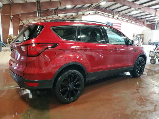 1FMCU9GD1KUA46412 - 2019 FORD ESCAPE SE BURGUNDY photo 3