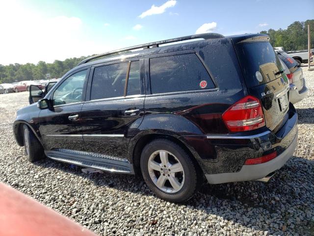 4JGBF71E97A225852 - 2007 MERCEDES-BENZ GL 450 4MATIC BLACK photo 2