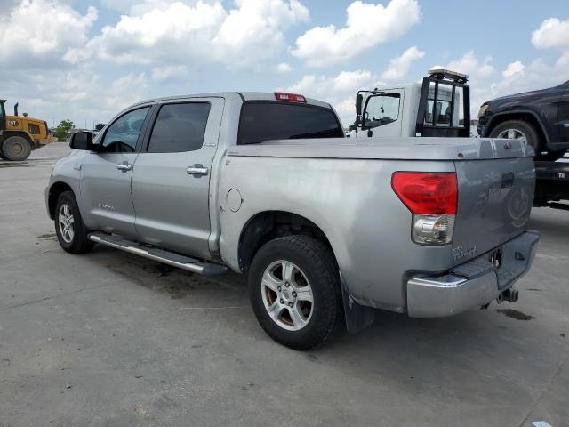 5TBEV58187S460122 - 2007 TOYOTA TUNDRA CREWMAX LIMITED SILVER photo 2