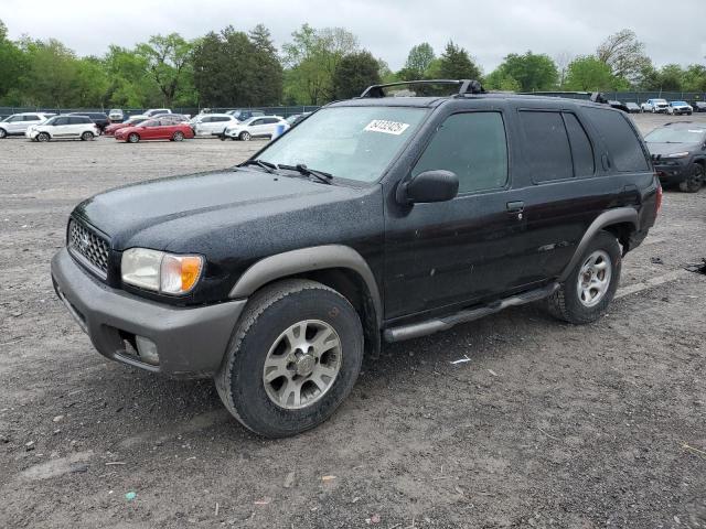 JN8AR07Y4YW404583 - 2000 NISSAN PATHFINDER LE BLACK photo 1